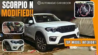 2025 SCORPIO N MODIFIED WITH PRICE🔥 SCORPIO N BASE TO TOP🔥 SCORPIO N LUXURY INTERIOR