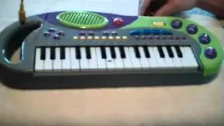 circuit bent kawasaki toy keyboard,good