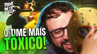 O TIME MAIS TÓXICO do Friday the 13th 😷 (quase quitei)