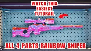 How to Get Rainbow Sniper in 1v1 With Every Gun