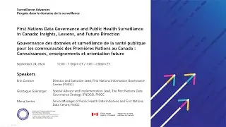 First Nations Data Governance and Public Health Surveillance in Canada