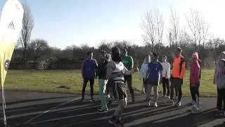 Harlem Shake at Newcastle Parkrun, 2nd March 2013