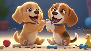 Щенок Пого учится делиться 🐶🤝💖 | мультфильм для детей и уроки доброты