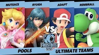 Frostbite 2020 SSBU Pools - MuteAce & Ryuga Vs. Adapt & Rembrall Smash Ultimate Teams - SSBU