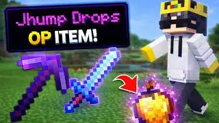 Minecraft But Jump Drops OP items