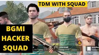 BGMI Hacker squad Gameplay| bikkyseed | tdm| pro| squad
