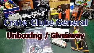 Crate Club General July  Unboxing / Giveaway