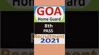 Goa Police Home Guard job recruitment 2021