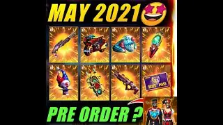 May elite pass pre order..|| elite pass|| Garena freefire