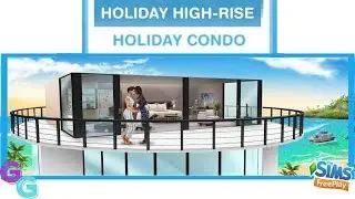 Sims Freeplay 🌆 Holiday High Rise Condo House Tour