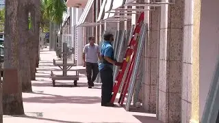 Kardashians' DASH is first to put up shutters before Hurricane Irma hits South Beach