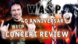 WASP Concert Review // 40 Anniversary 2023 Oslo Norway 26 april. Great Show!