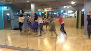 Grease dancing hen party 14