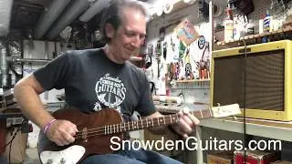 3 String Thursday with Mike Snowden Parlor Solid Body Guitar 10-3-2019