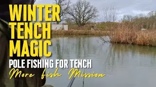 Fishing in WINTER targeting TENCH and CRUCIAN CARP with HINTS and TIPS to help you catch more.