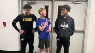 Postgame Interview with Cayden and Jay Parker after Howell&rsquo;s blowout victory vs Manalapan