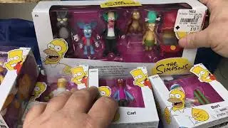 НОВЫЕ фигурки Симпсонов 2,5 дюйма в Five Below! Волна 4?