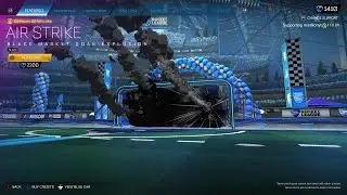 ROCKET LEAGUE ITEM SHOP - Black Air-Strike Black Market Goal Explosion - 08.05.21