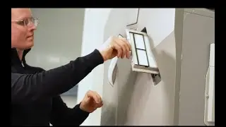 Zehnder ComfoAir 350 Instructies vervangen Herbruikbaar filterframe | Zehnder Group Nederland