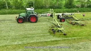 Claas liner 4000 met Fendt Vario 818