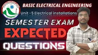 LEC-03 || BEE ||Swithgear, Batteries, Power Grid || Electrical installations|| ..