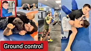 Islam makhachev & Umar Nurmagomedov Ground control| Zubaira getting ready |Hasbulla being Dangerous😅