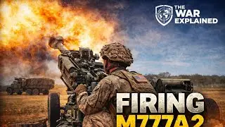 U.S. Marines Prepare to Fire the M777A2 155mm Howitzer | Artillery Operations Explained 🪖