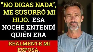 Mi hijo me miró y dijo: “Papá, vuelve a casa esta noche. Lo que sé de mi madre te destruirá”...