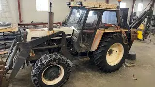 Zetor 8045 ja kauha ilman kiroilua.