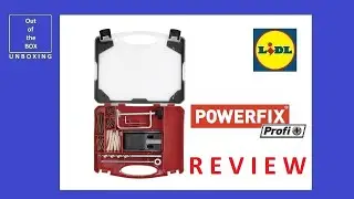 Powerfix Profi + Hidden Wooden Screw Joints Kit PSVH 56 A1 REVIEW (Lidl hex key drilling bit)
