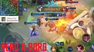 mvp! XBorg Hypercarry Gameplay [ X.Borg Best Build 2021] kfmafar