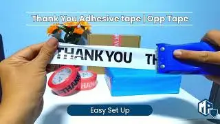 Introduce Thank You Adhesive tape 4.5cm x 100m | Opp Tape