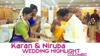 KARAN & NIRUBA WEDDING HIGHLIGHT 2014 COLOMBO HD