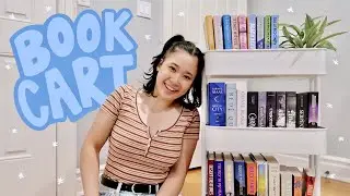 build & organize my book cart with me! ✨ TBR cart