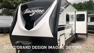 New Look 2020 Grand Design Imagine 2670MK Travel Trailer Dodd RV Tour Show