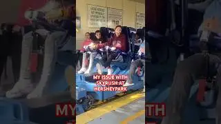 Остерегайтесь этого, катаясь на Skyrush в Хершипарке! 😮🎢