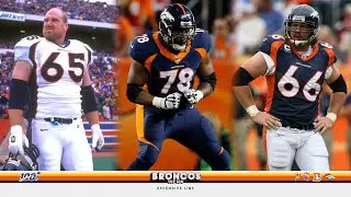 Broncos 100: Tom Nalen, Gary Zimmerman, Matt Paradis, Ryan Clady