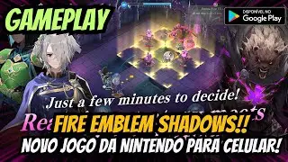 ⭐GAMEPLAY FIRE EMBLEM SHADOWS NEW NINTENDO GAME FOR MOBILE PHONE!!!⭐