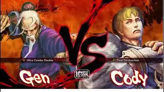 ULTRA STREET FIGHTER 4   GEN ARCADE MODE (HARDEST LEVEL) HIDDEN SPECIAL COMBO CONTROLLER MODE