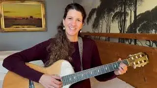 Snowflake, dance (guitar accompaniment with fingerpicking pattern)