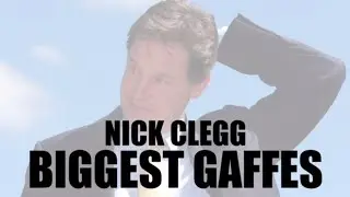 Lib Dem Leader Nick Clegg's Biggest Gaffes
