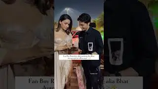 He's reaction say it all #aliabhatt #fan #celebrity #moments #fanmeeting #fanmade #short #song #new