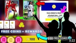 Efootball Next updates🔥🔥finally 500 club coins free....Bayern legendary packs