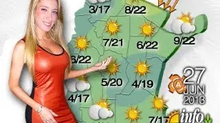 Pronóstico para el 27 de junio de 2013 - Infoclima TV