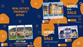 Real Estate Property Intro After Effects Templates | Property Display Ads