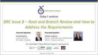 BRC Issue 8 &ndash; Root and Branch Review and How to Address the Requirements