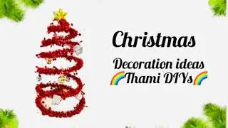 DIY Christmas tree / spring table Christmas tree / Thami DIYs