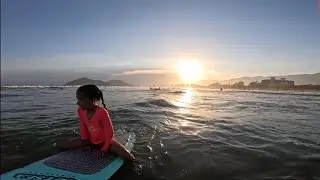 Surfe fim de Tarde com a nova Geração
