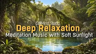 1 Hours Deep Relaxation | Meditation Music with Soft Sunlight