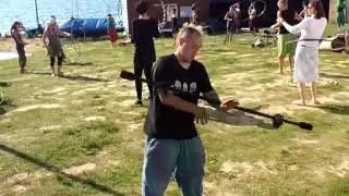Contact staff Tutorial - Christian Unger  - fishtail one handed